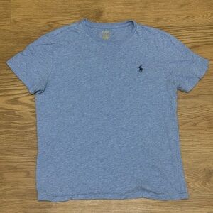 Polo Ralph Lauren Men’s T-Shirt – Heather Blue (Size M)